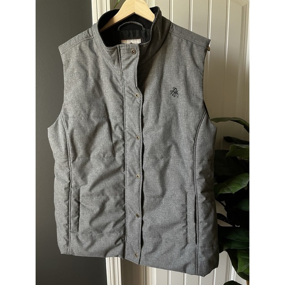 Legendary Whitetails Jackets & Blazers - Legendary Whitetails Vest Gray Insulated Zipper Snap Women's Size XXL Outdoor